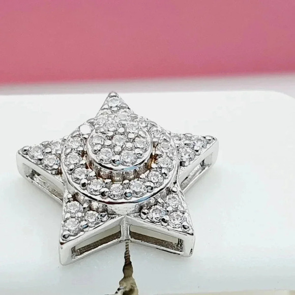 925 Sterling Silver Cubic Zirconia Earrings, U19254580 - Picture 8 of 11